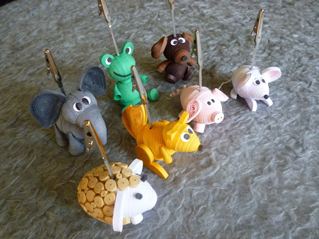 3d animal quilling patterns ~ art craft projects