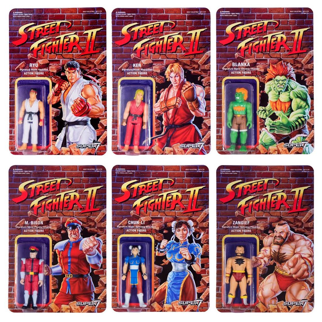 street fighter tnc figures