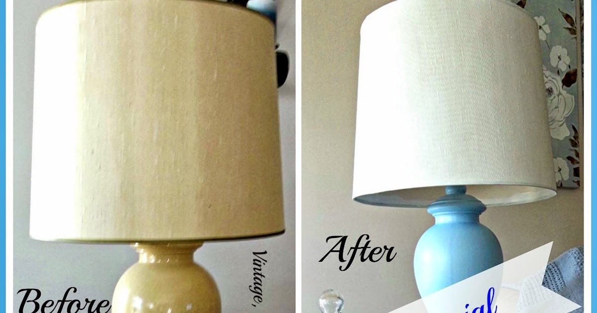 DIY Lamp Makeover | Vintage, Paint and more...