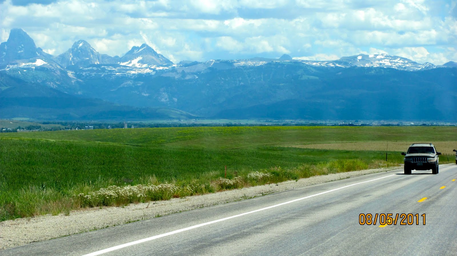 America by RV Travel Day to Tetonia, Idaho Mountain View Lodge RV Park