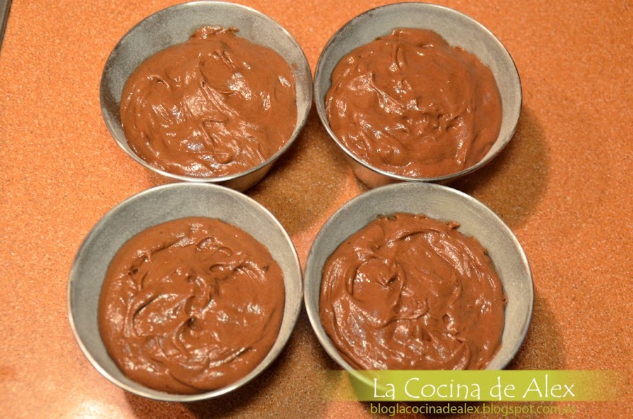 COULANT DE CHOCOLATE CON SALSA DE TOFFEE Cocina