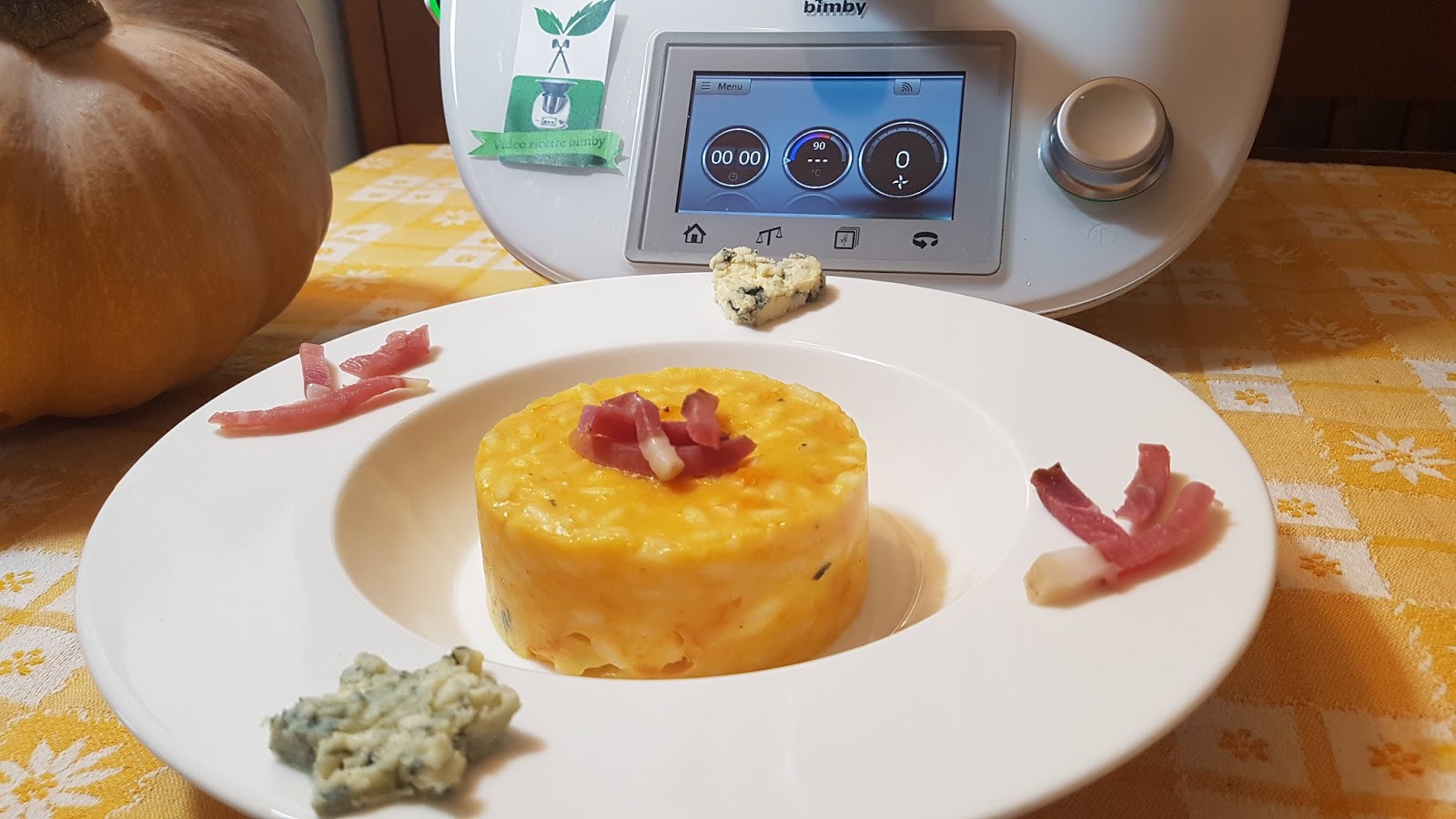 Video ricette bimby Risotto alla zucca rossa bimby per TM5 e TM31