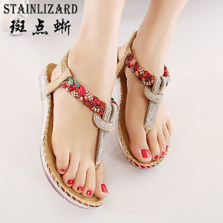 Stylish flat sandals for eid ul adha festival - Sari Info