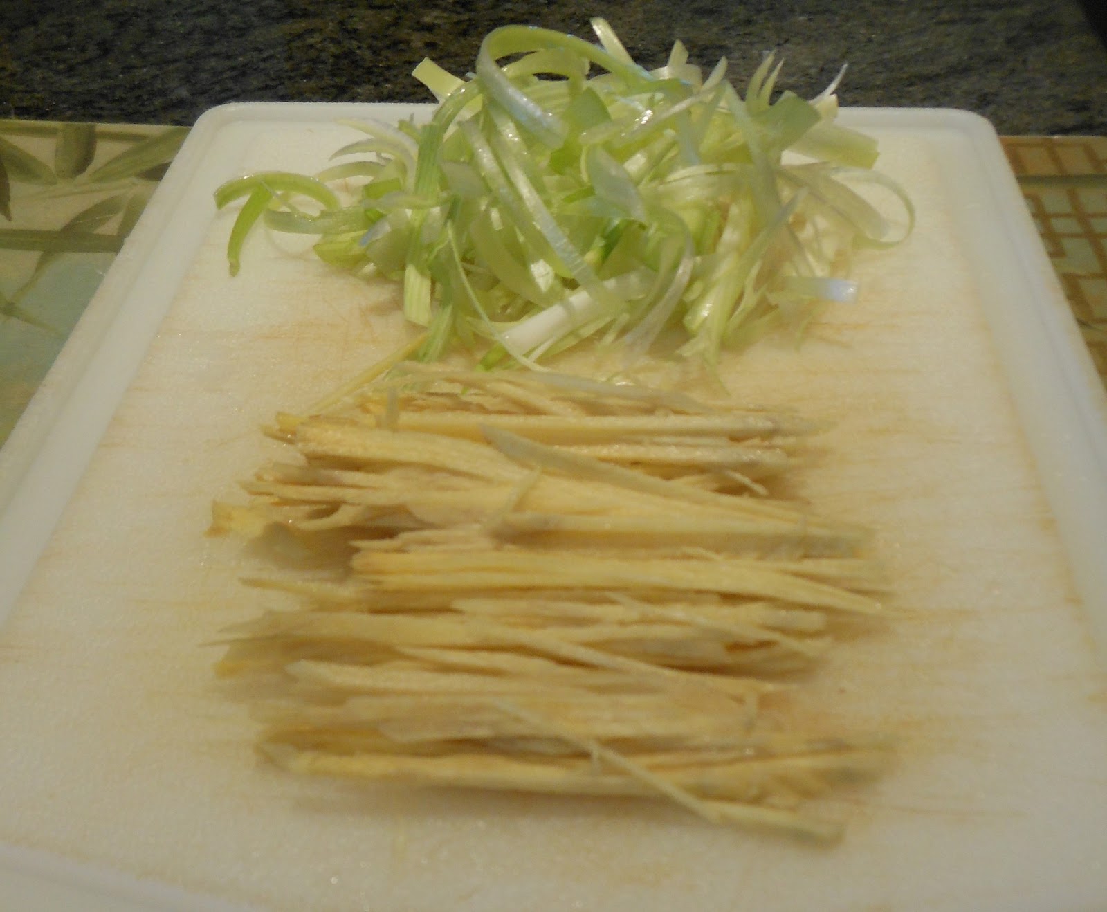 The Gourmet Diabetic: Double Sizzling Ginger Snapper