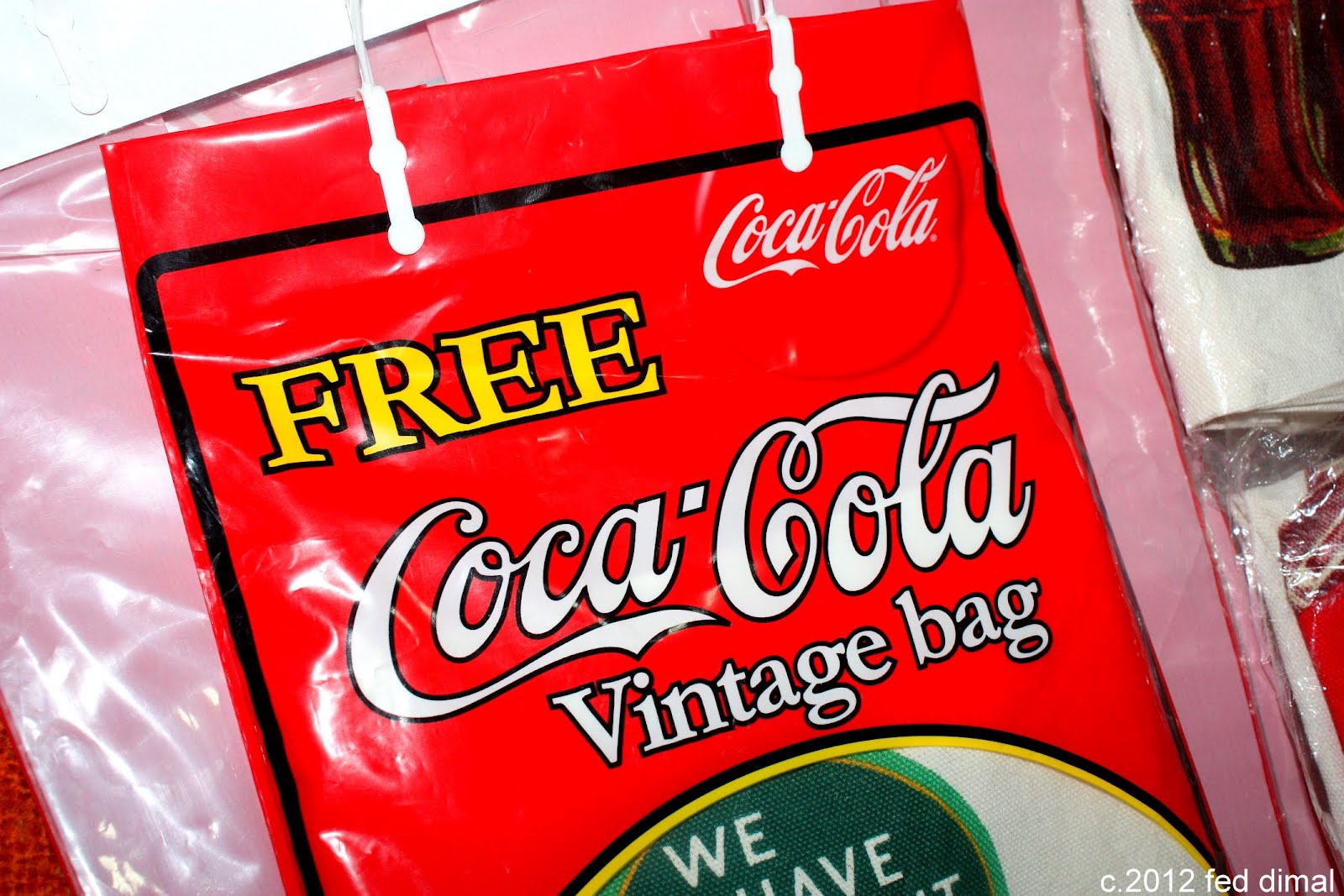 SWEET HOSTAGE 2012 Coke Vintage Bag