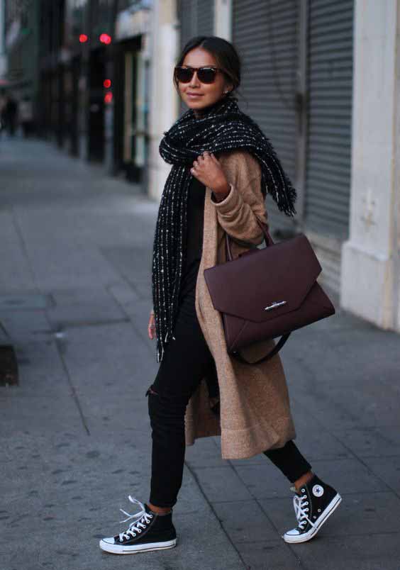 Top looks de inverno com all star Store Black Friday