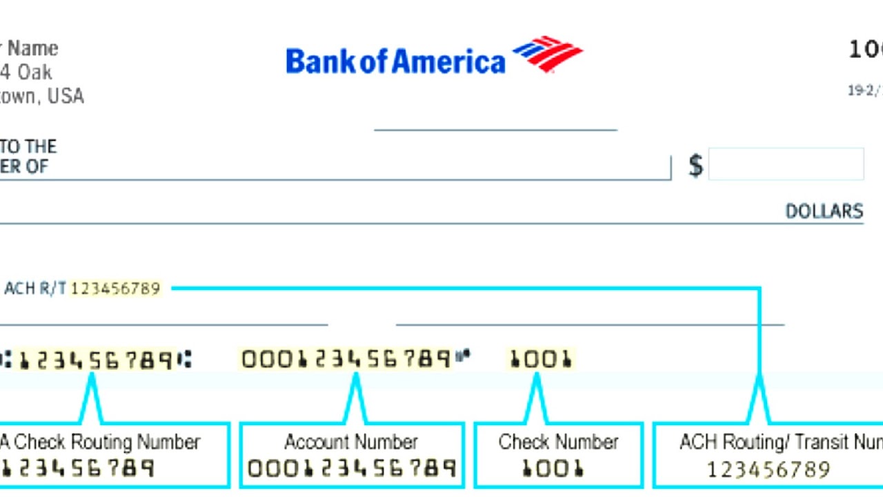 Bank Of America Deposit Slip Printable