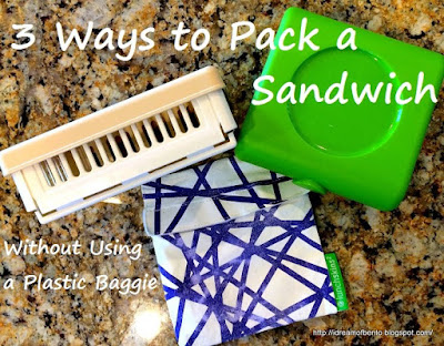 3 kinds of reusable sandwich containers
