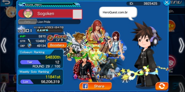 Kingdom Hearts Unchained X
