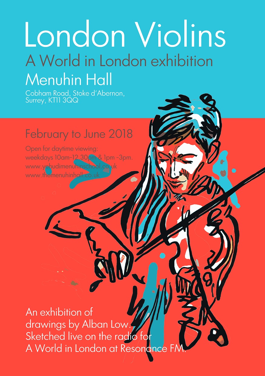Art of Jazz London Violins A World in London exhibition
