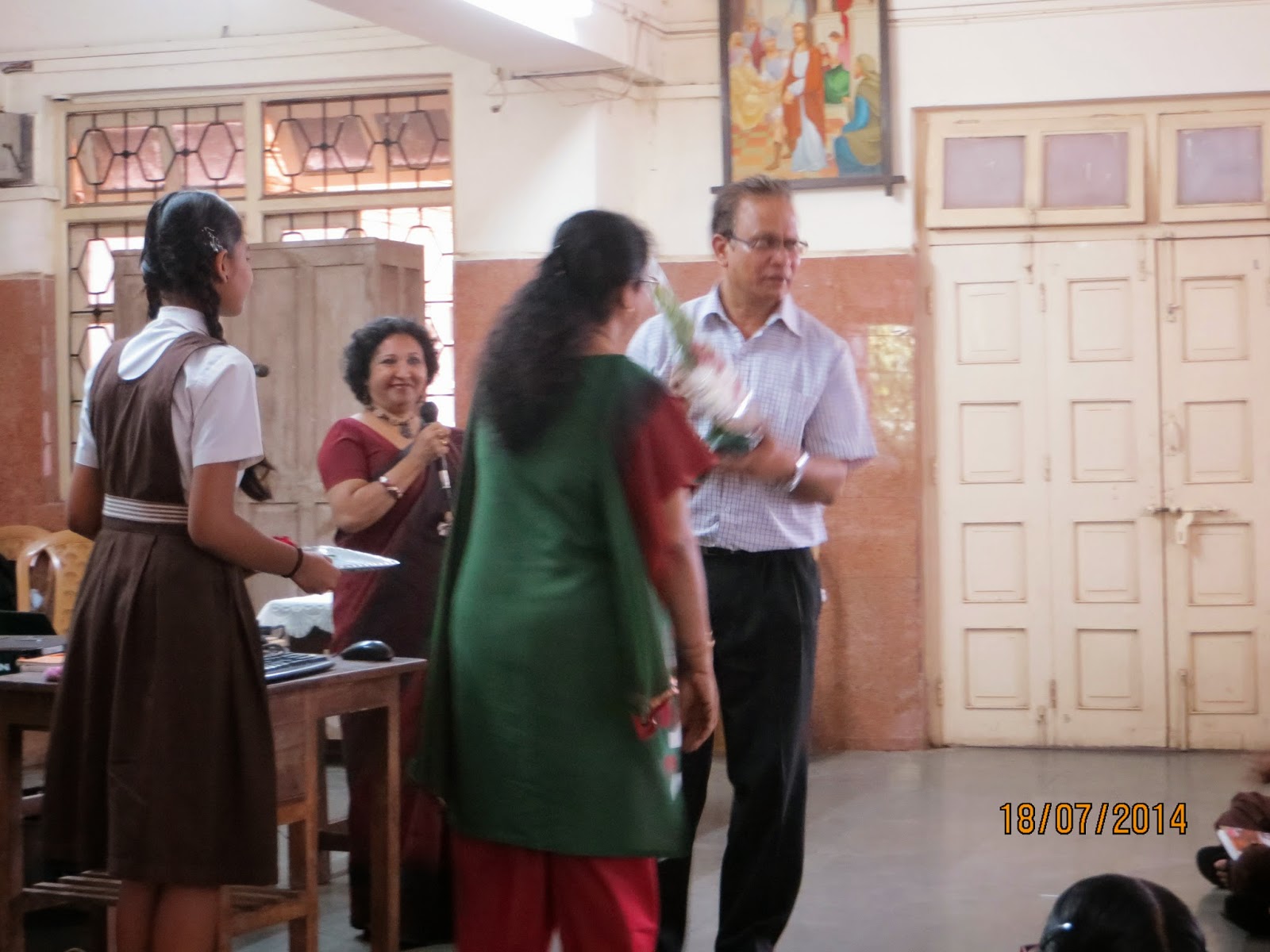 AVEC Mumbai LOURDES HIGH SCHOOL KALYAN STUDENTS' ORIENTATION