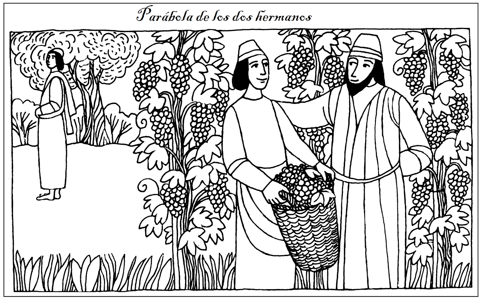 Educación religiosa Parábola de los dos hijos Educación religiosa Parábola de los dos hijos