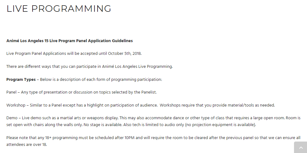 Anime Los Angeles Panel