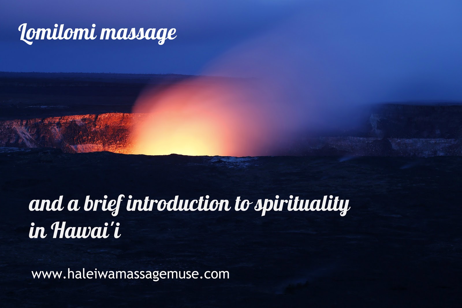 Haleiwa Massage Muse in Waialua on Hawaii's North Shore Lomilomi