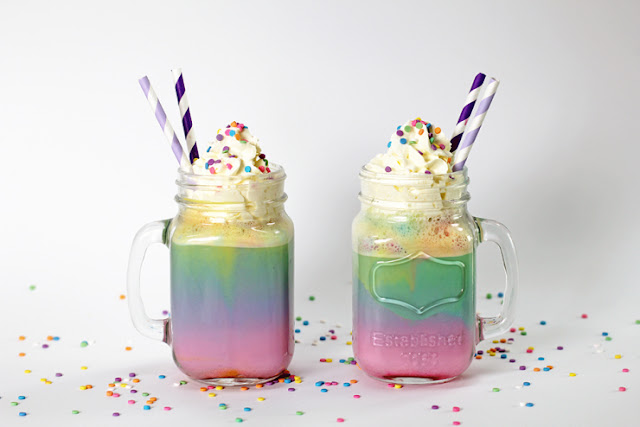 Rainbow Unicorn Milkshake