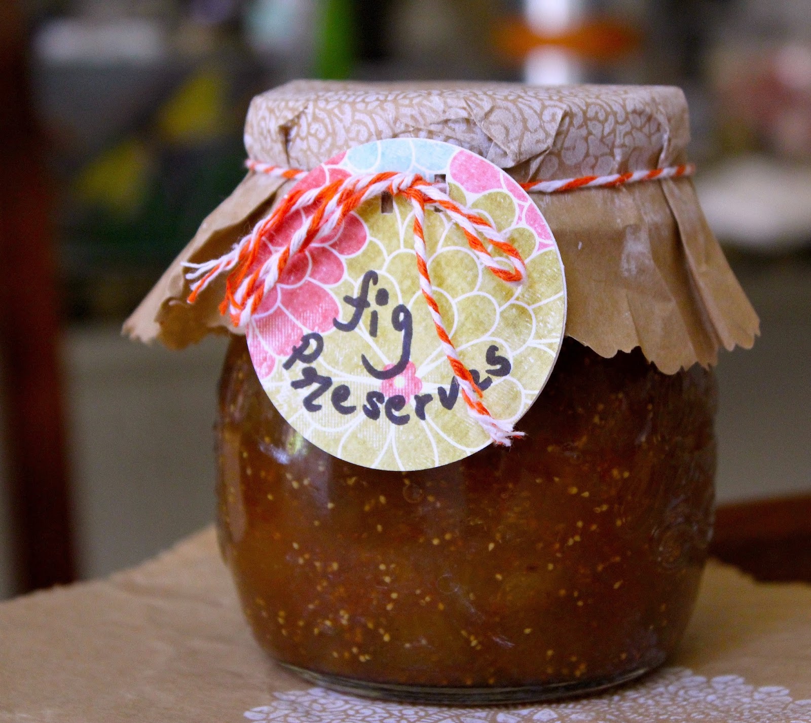 MADE WITH LOVE by............. The Burmese Mom Homemade Fig Preserves