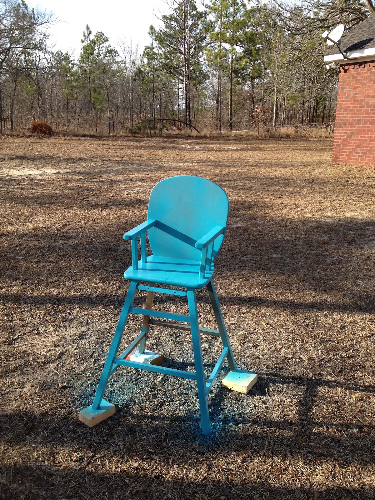 A Truly High Chair Fit For A Birthday Girl Southern
