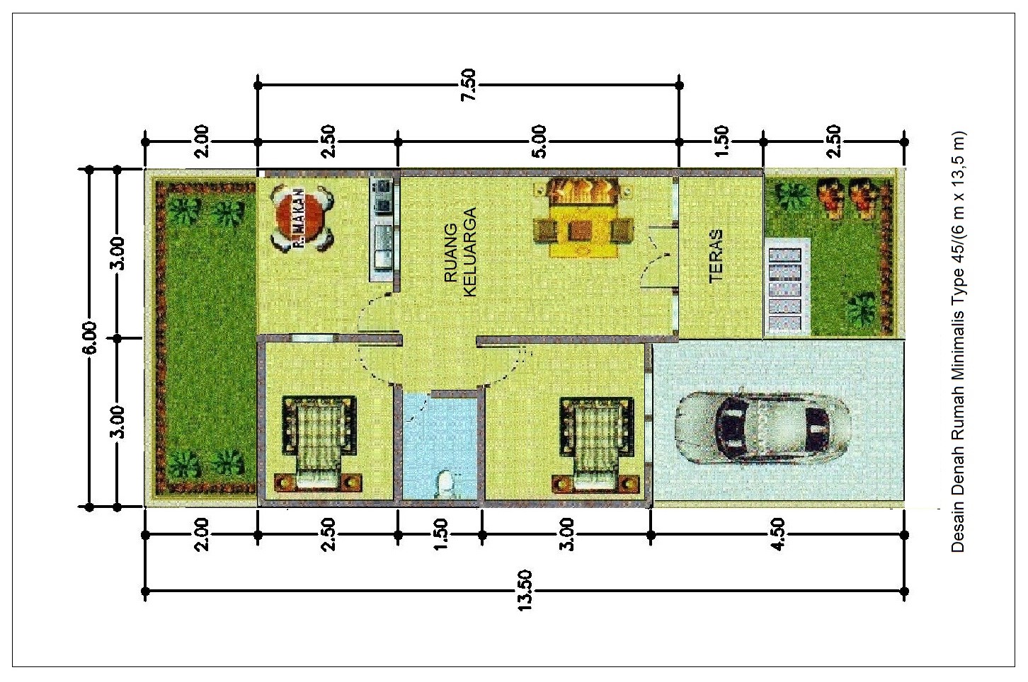 Desain Rumah Minimalis 7 X 13 Desain Rumah Minimalis 7 X 13