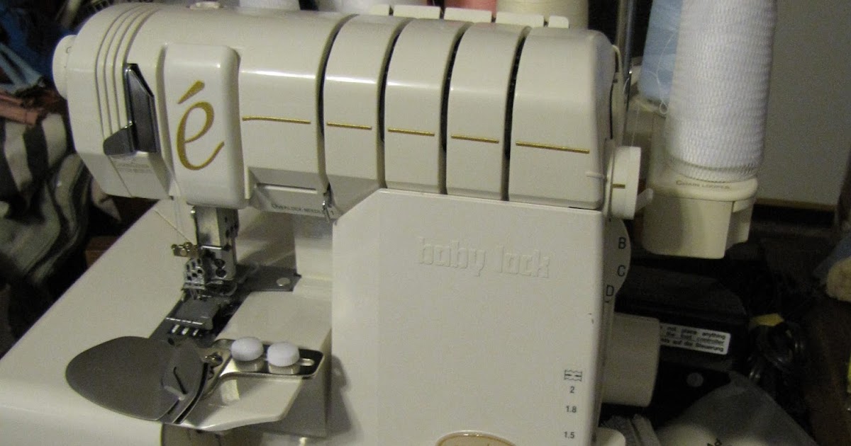 Baby Lock Evolve Evolution or Ovation coverstitch, overlock serger are