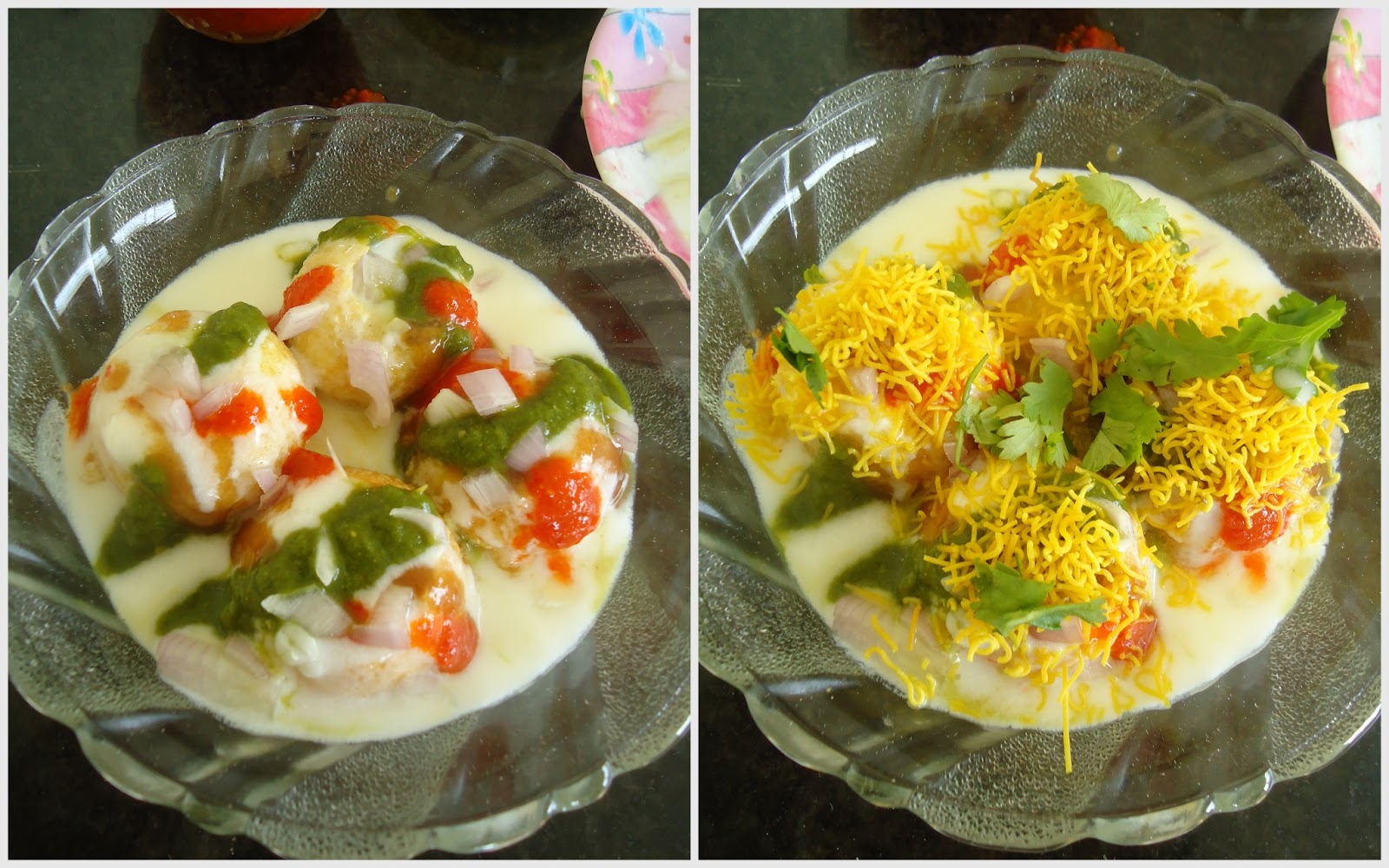 Dahi Poori Recipe Dahi Puri Recipe Kiran's Food corner