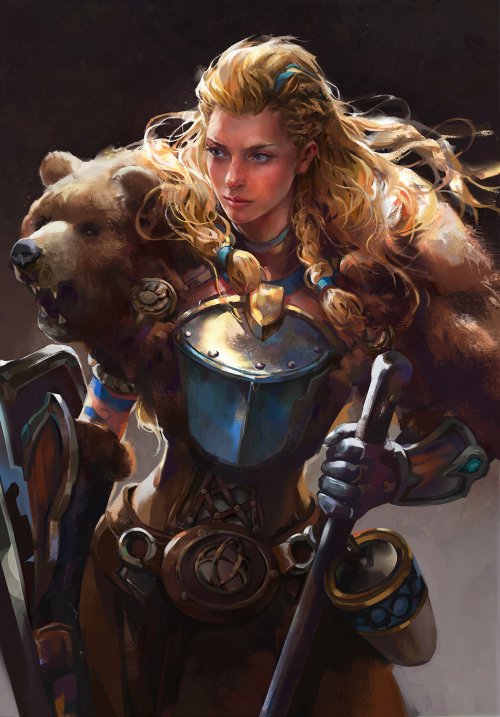 As belas mulheres nas ilustrações de fantasia e ficção de Amber Ye Amber Ye artstation arte ilustrações mulheres beleza fantasia ficção games