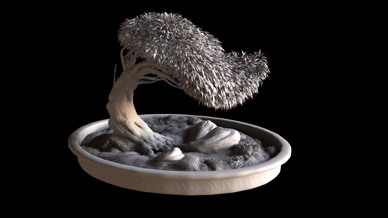 Digital Sculpting Class WeiBonsai Tree