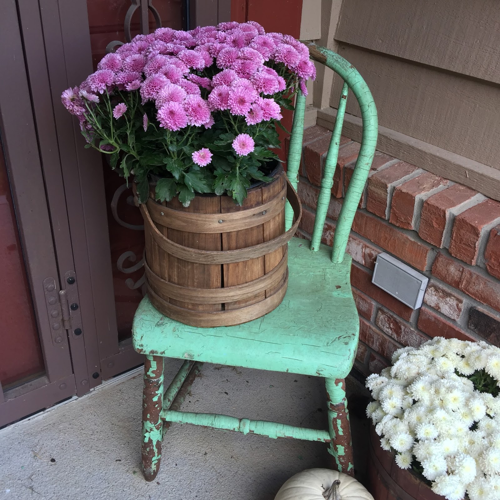 Melissa's Antiques My Vintage Fall Front Porch