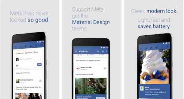 Metal for Facebook