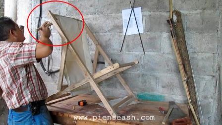 Otra forma de Hacer la Silla Perezosa o Reposadera | Piense algo y