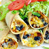 BAKED BLACK BEAN AND SWEET POTATO FLAUTAS
