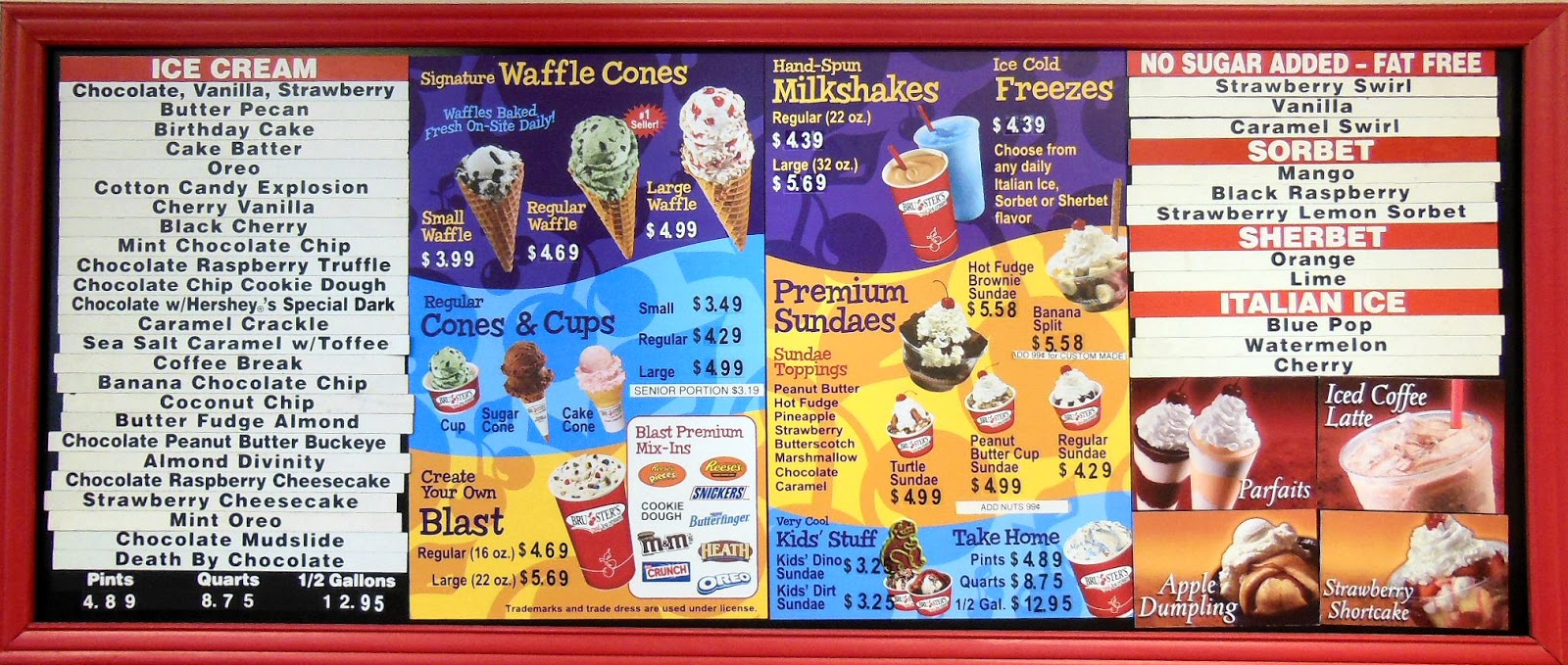 Bruster's Real Ice Cream, Tallahassee Bruster's Real Ice Cream