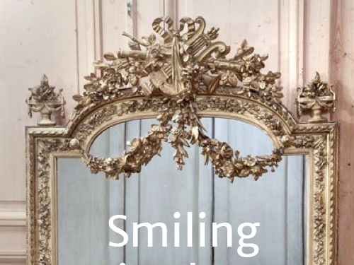 Smiling at your Reflection the Mirror - Pep Talk Tuesday