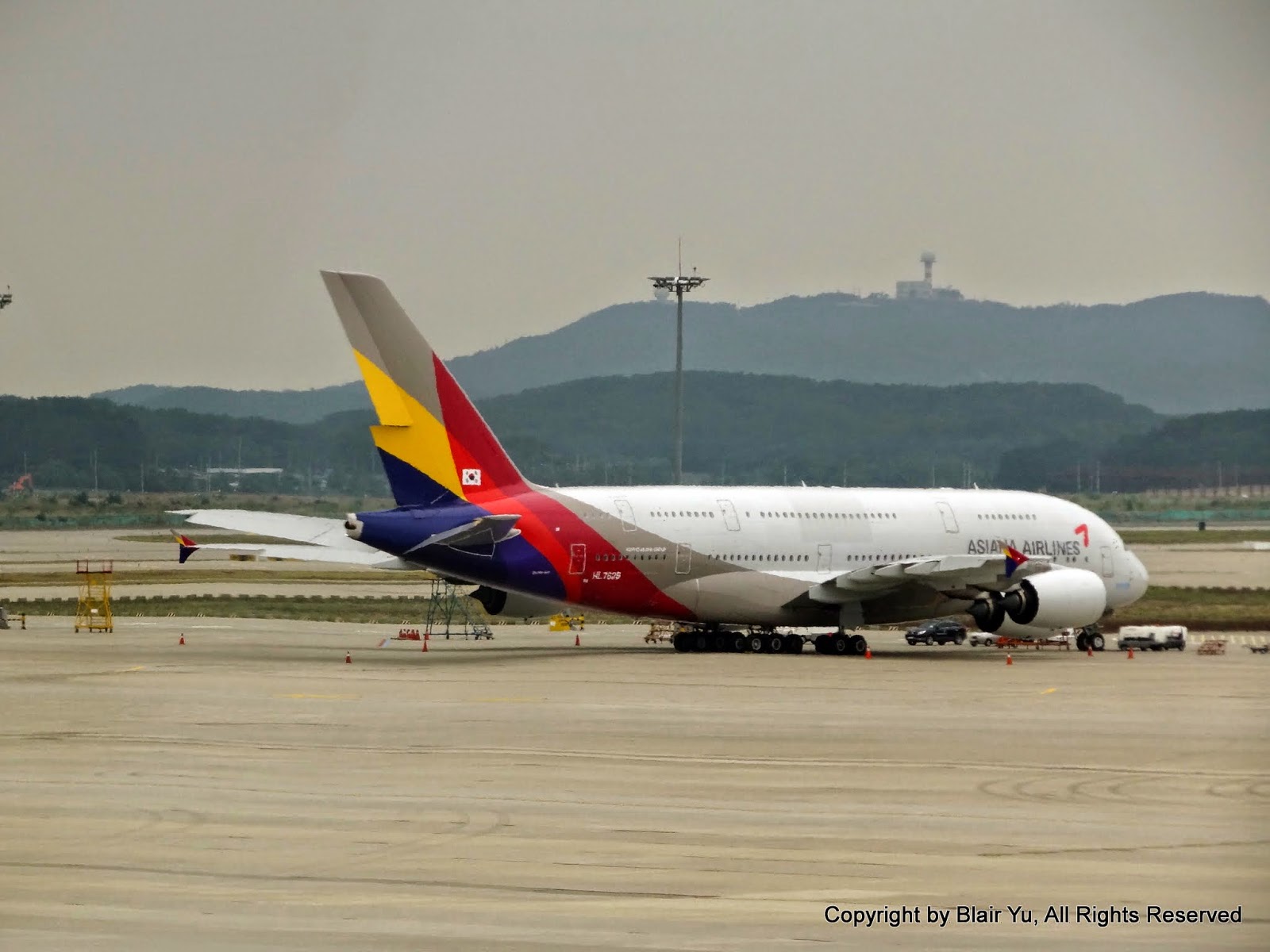 韓亞航空 Asiana Airlines HL7625 A380-841