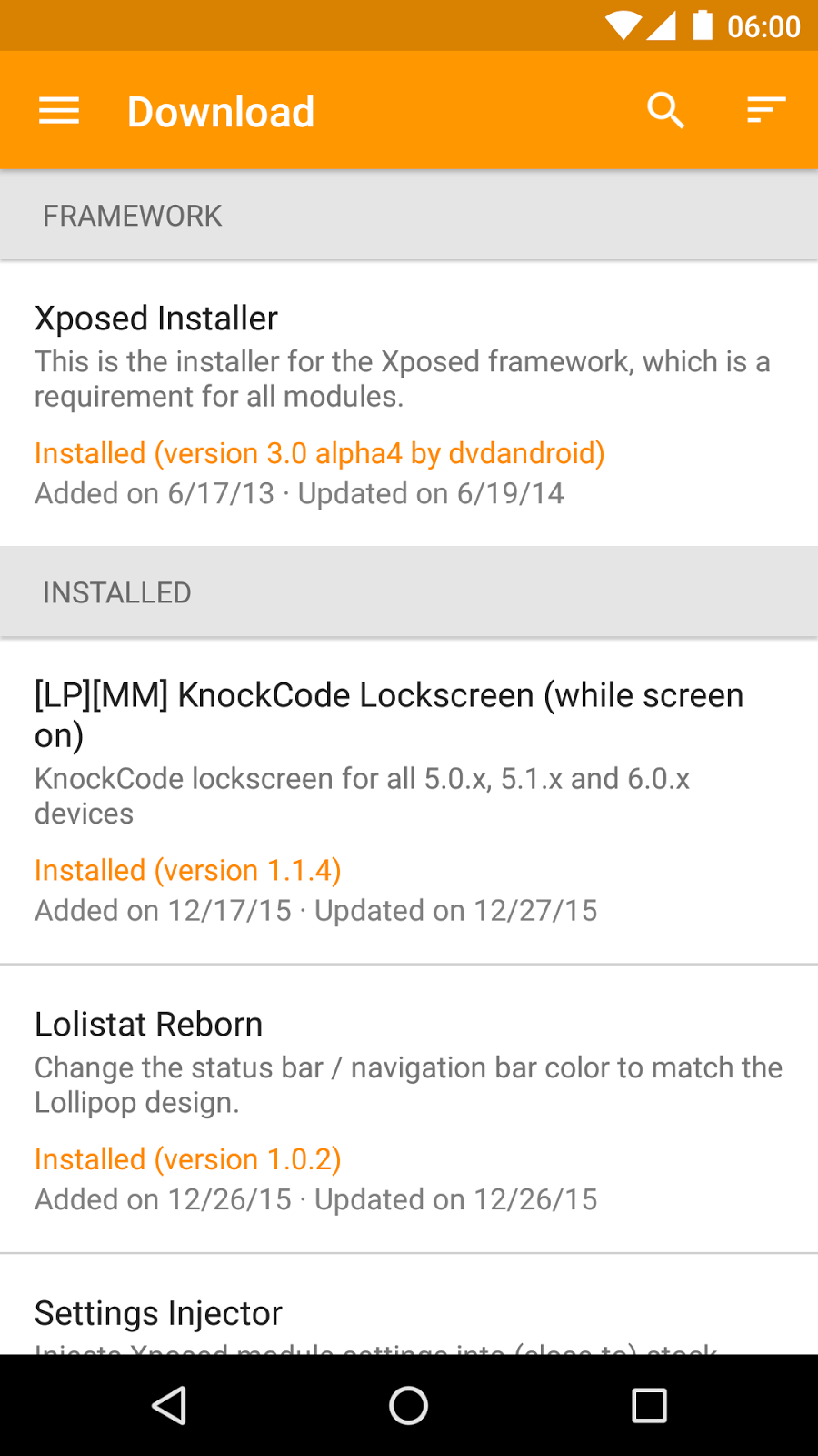 [New] Download Material Design Xposed installer apk [Stable]