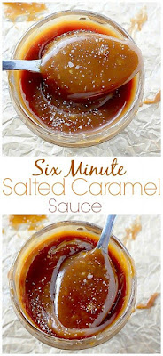 6-Minute Small Batch Salted Caramel Sauce | trick to pinterest
