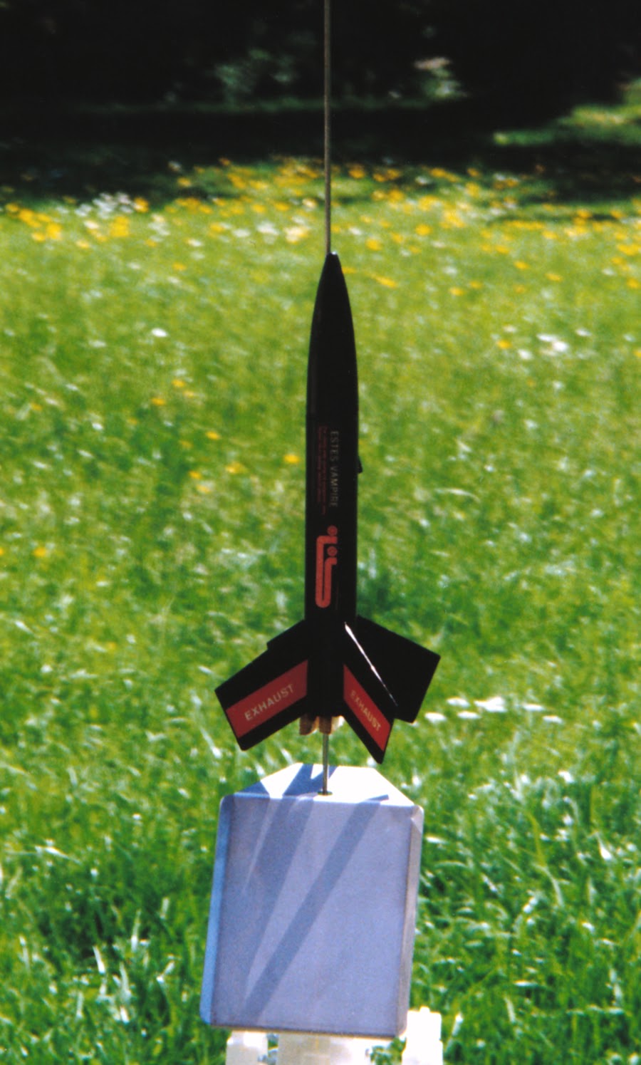 Vintage Rocketry Retrospection Estes Firing Line Vampire