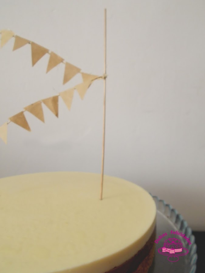 Tarta tres chocolates