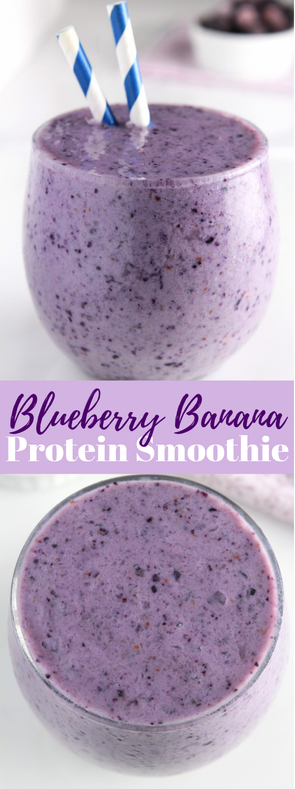 Blueberry Banana Protein Smoothie Blueberry Banana Protein Smoothie