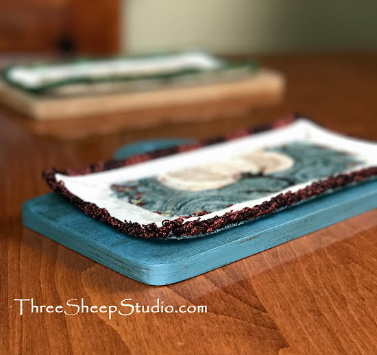 Three Sheep Studio Punch Needle Finishing "TRICK and TREAT"...