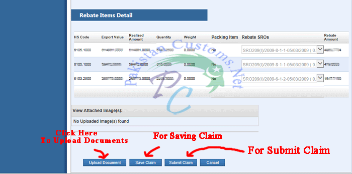 Rebate-Items-Detail-In-Weboc