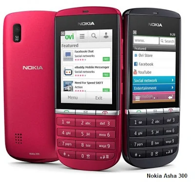 Nokia Asha 300 colors