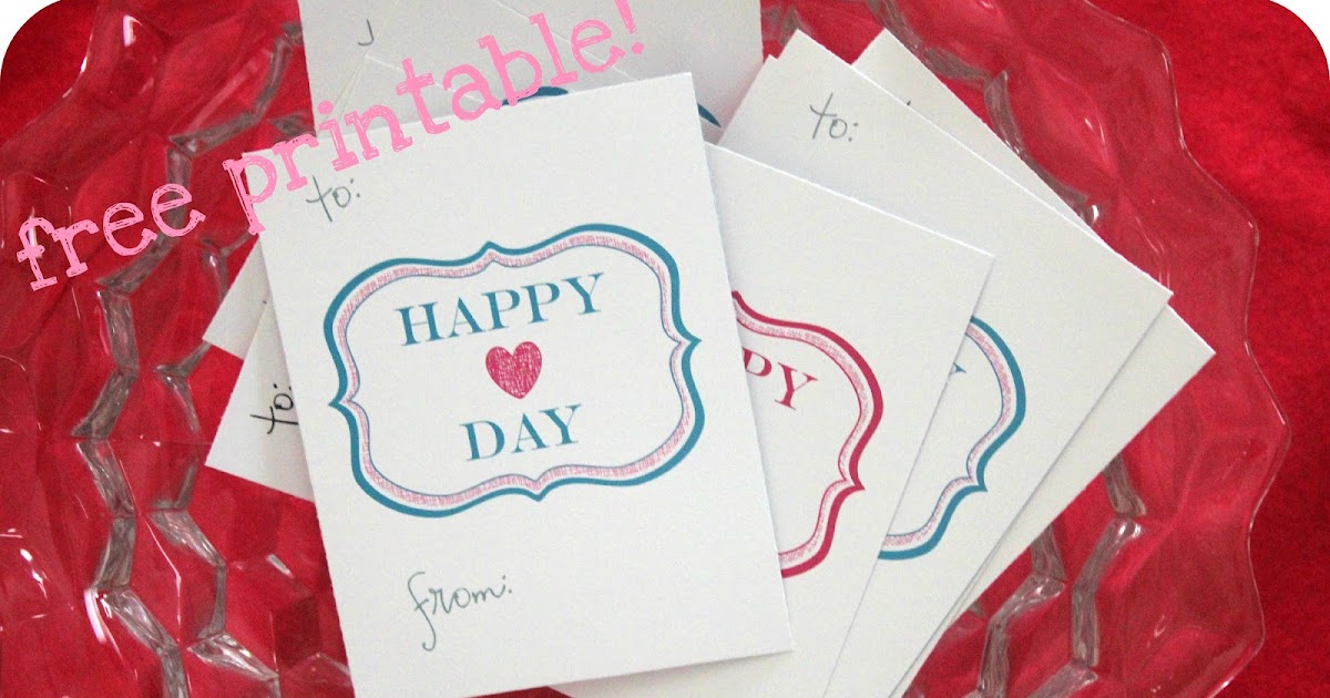 Evelyn kate designs happy heart day free printable