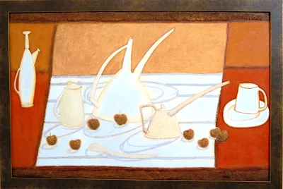 Светлана Бринюк, У каждого предмета есть своя аура или натюрморт с золотыми яблоками, 2012