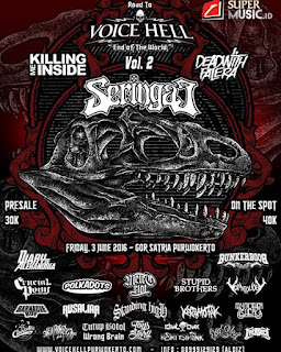 EVENT PURWOKERTO: ROAD TO VOICE HELL “End Of The World” VOL.2