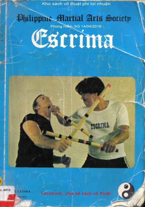 935. ESCRIMA PHILIPPINE MARTIAL ART S SOCIETY TỦ SÁCH VÕ THUẬT 123
