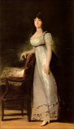 calificación Domar Tranquilizar Arteparnasomanía: Algunas de las mujeres retratadas más sugerentes del  genial Goya.