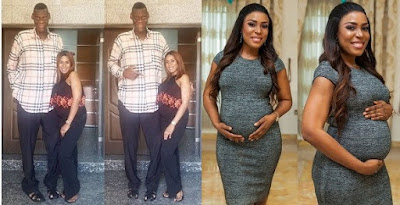 Linda Ikeji meets Afeez Agoro, Tallest Man In Nigeria Linda Ikeji meets Afeez Agoro, Tallest Man In Nigeria
