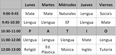 HORARIO