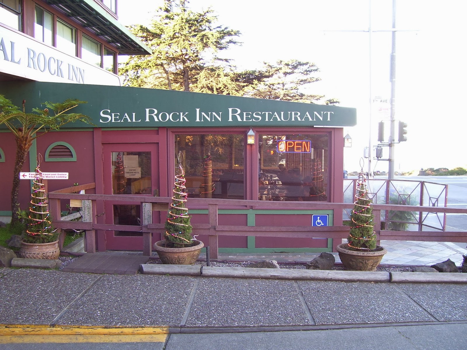 Breakfast at Epiphany's Seal Rock Inn Restaurant