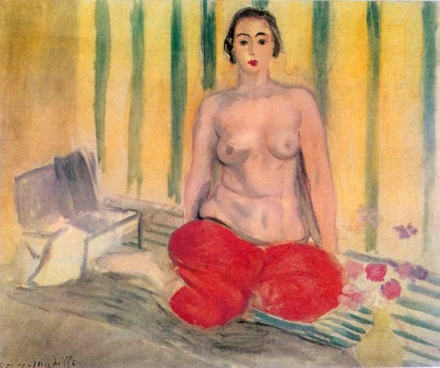 Henri Matisse "Odaliska w czerwonych szarawarach" (1925) Imber Contemporary Art Museum Caracas Venesuela Henri Matisse "Odaliska w czerwonych szarawarach" (1925) Imber Contemporary Art Museum Caracas Venesuela